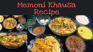 Memoni Khausa Recipe  Khawsa Recipe  How To Make Khaosuey [upl. by Eiggam449]