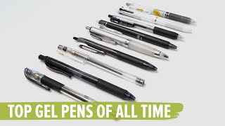 Top Gel Pens of All Time [upl. by Adnirim840]