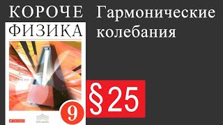 Физика 9 класс §25 Гармонические колебания [upl. by Justino]