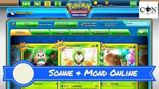 Pokémon TCG – Sammelkartenspiel Online SONNE amp MOND Codes einlösen  GAMEPLAY [upl. by Adon]