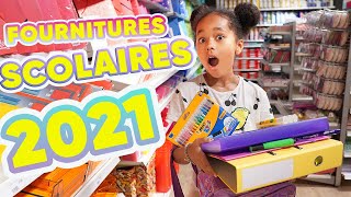 CHASSE aux FOURNITURES SCOLAIRES 2021  BACK To SCHOOL Primaire pour VERITY and CHELSEA ✏️ [upl. by Chaudoin857]