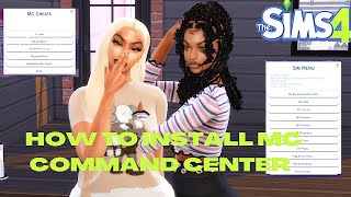 How to Install Mc Command Center Update Version for The Sims 4 Easy Guide [upl. by Zsa Zsa]