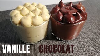 créme patissière vanille et chocolat [upl. by Akimaj]