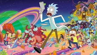 RICK amp MORTY ON ACID Trippy Video [upl. by Uzzial576]