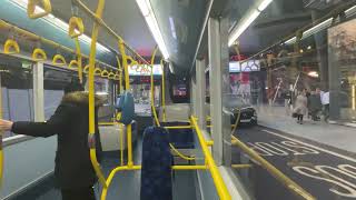 POV  Journey on London Bus Route 521 Monument  Holborn [upl. by Haeli511]