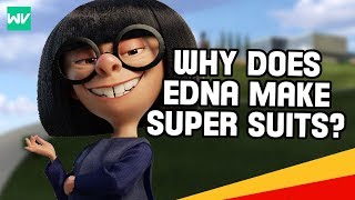 Why Edna Mode Makes Super Suits  Incredibles Theory Discovering Disney Pixar [upl. by Asilem]