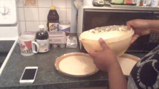 How to make cheesecake With already made pie crust [upl. by Irmo]