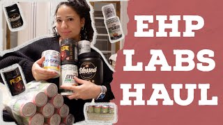 EHP LABS HAUL SUPPLEMENTS  FITNESS  HEALTHY LIFESTYLE [upl. by Siobhan611]