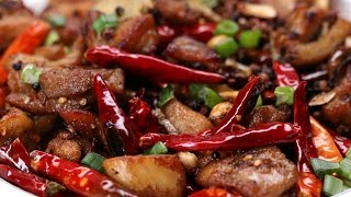 Super Spicy Szechuan Chicken [upl. by Llydnek]