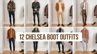 12 Ways to Style Chelsea Boots FallWinter  Outfit Ideas  Mens Fashion [upl. by Carlstrom]