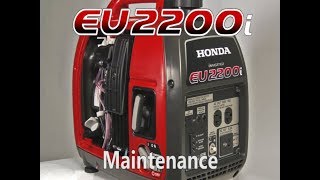 Honda EU2200i Generator Maintenance [upl. by Gibe]