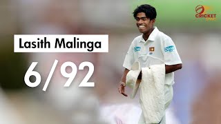 Lasith Malingas Sensational Debut Test Bowling  Unplayable Deliveries  Test Debut Highlights [upl. by Lewellen404]