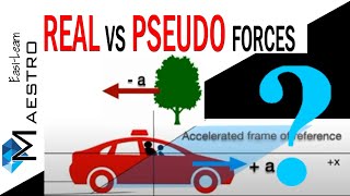 REAL vs PSEUDO FORCE [upl. by Ojimmas116]