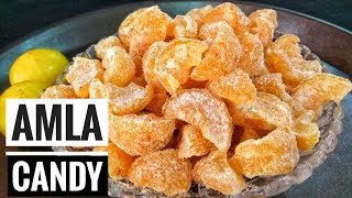 Amla Candy  Sweet and Dry Amla Candy Easy Recipe  In Hindi [upl. by Eessej]