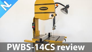 Powermatic Band Saw Review PWBS14CS [upl. by Llenrag316]