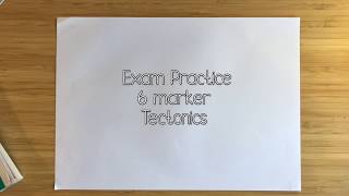 GCSE Geography AQA  Exam Question Practice 6 Marker [upl. by Agnola297]