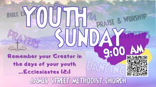 Youth Service 20 October 2024  James Street Methodist Church Barbados [upl. by Kcirddes]