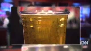 Bottoms Up Draft Beer Dispensing System on CNN [upl. by Ardeid]