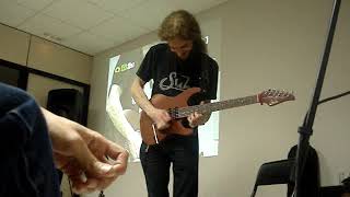 Guthrie Govan playing many styles in 3 minutes AMAZING [upl. by Ynaffyt]