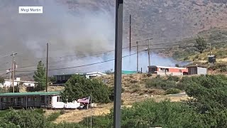 Evacuations lifted for Yarnell residents due to the Crest Way Fire [upl. by Rehpatsirhc]