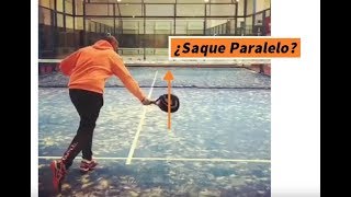 El SAQUE Paralelo en pádel ¿Es posible [upl. by Annas723]