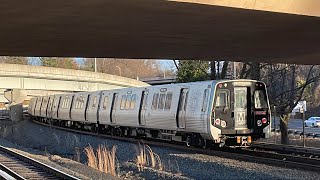 WMATA Metrorail Action February 2023 [upl. by Oenire]