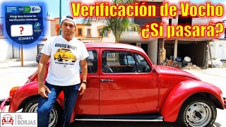 Verificación de vocho VW Sedán [upl. by Ilojna]