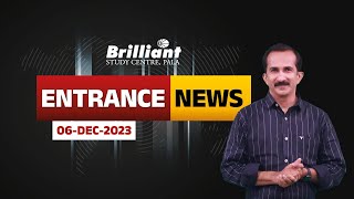 NEET News  Entrance News  Brilliant Study Centre Pala  06 DECEMBER 2023 [upl. by Noryb]