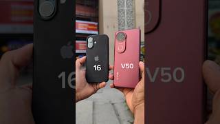 Vivo V50 vs iPhone 16 Camera Test 🔥 [upl. by Laleb]