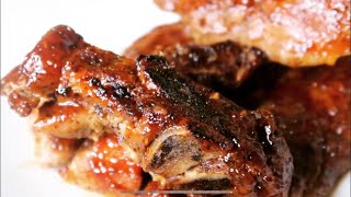 Oven baked fall off the bone country style ribs recipe [upl. by Nwahsyt]