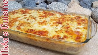 Beef Lasagna  Lasania recipe  Nidas Cuisine 2018  Outdoor cooking  lasagna  Continental food [upl. by Galer]