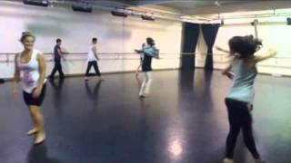 Jazz Dance Class Across the Floor Exercises [upl. by Reba]