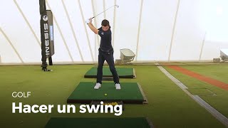 Aprende a hacer un swing  Golf [upl. by Roos]