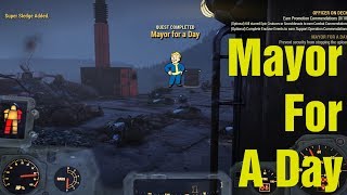 Fallout 76 quotMayor for a Dayquot [upl. by Nus472]