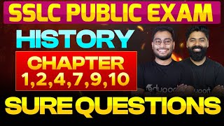 SSLC Public Exam History Chapter 1247910 Sure Questions [upl. by Sral]