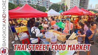 10 Minutes in Bangkok  A Typical Thai Street Food Market [upl. by Aryhs71]