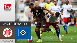 Hamburg DERBY  FC St Pauli  Hamburger SV 32  All Goals  Matchday 3 – Bundesliga 2  202122 [upl. by Aliakam179]