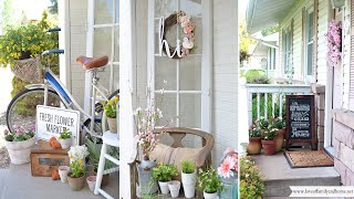 30 Rustic Spring Porch Decor Ideas to Help you Get Your Outdoor Space  DIY GARDENS [upl. by Bartko932]