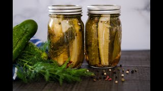 BEST EVER HOMEMADE Zesty Dill Pickles by Everyday Gourmet with Blakely [upl. by Namrac]