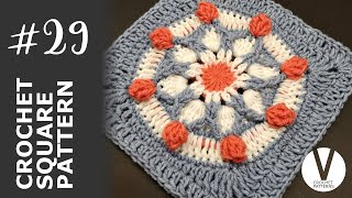 Crochet Mandala Granny Square [upl. by Lehet566]