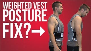 Weighted Vest Walking  EASY Way to Improve Posture [upl. by Baudoin]