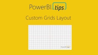 PowerBITips  Layouts  Grids [upl. by Riay191]