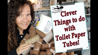 Amazingly Clever Things to do with Toilet Paper Tubes 2020 [upl. by Tenaej]