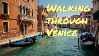 Tranquil Venice Stroll Exploring Hidden Gems of Venetian Canals✨ [upl. by Seraphim]