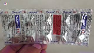 Montek Fx Tablet  Montelukast amp Fexofenadine Tablet  Montek Fx Tablet Uses Benefits Dosage Review [upl. by Aerdnahc]