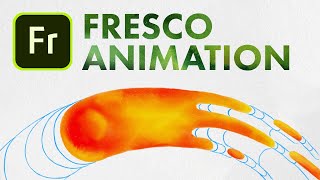 Animating in Adobe Fresco amp After Effects  Workflow Tutorial [upl. by Ahsinat]