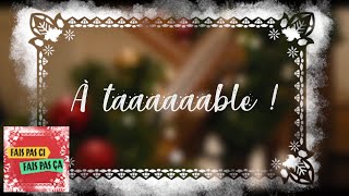 Fais pas ci fais pas ça  Y auratil Noël à Noël  Extrait Générique de fin en karaoké [upl. by Relyuhcs16]