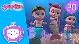 NEW ADVENTURES 🤩 BLOOPIES 🧜‍♂️💦 SHELLIES 🧜‍♀️💎 CARTOONS and VIDEOS for KIDS in ENGLISH [upl. by Haimorej514]