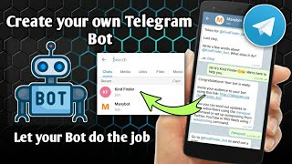 How to create Bot on Telegram [upl. by Fancy474]