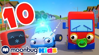 10 Baby Trucks On The Road  Geckos Garage Songs  Childrens Music  Vehicles For Kids [upl. by Flann]